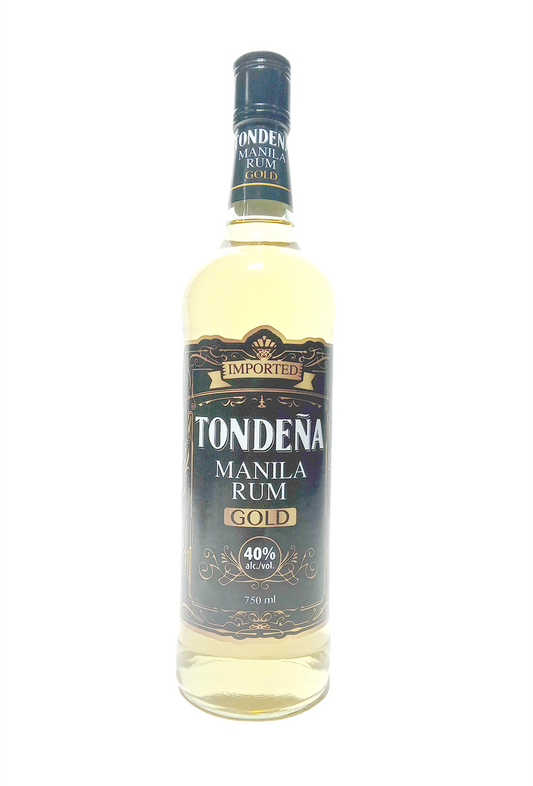 Ginebra Tondena Manila Gold Rum 75Cl