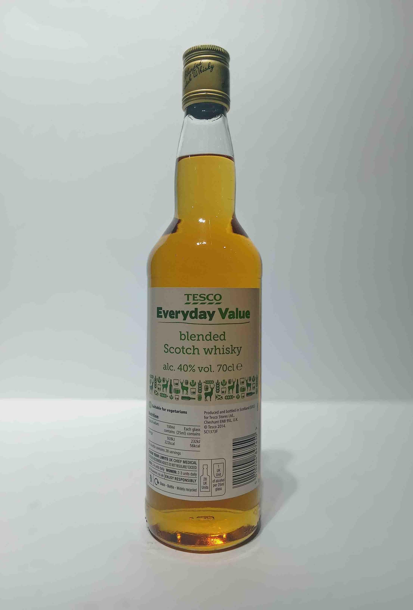 Tesco Everyday Blended Scotch 70Cl