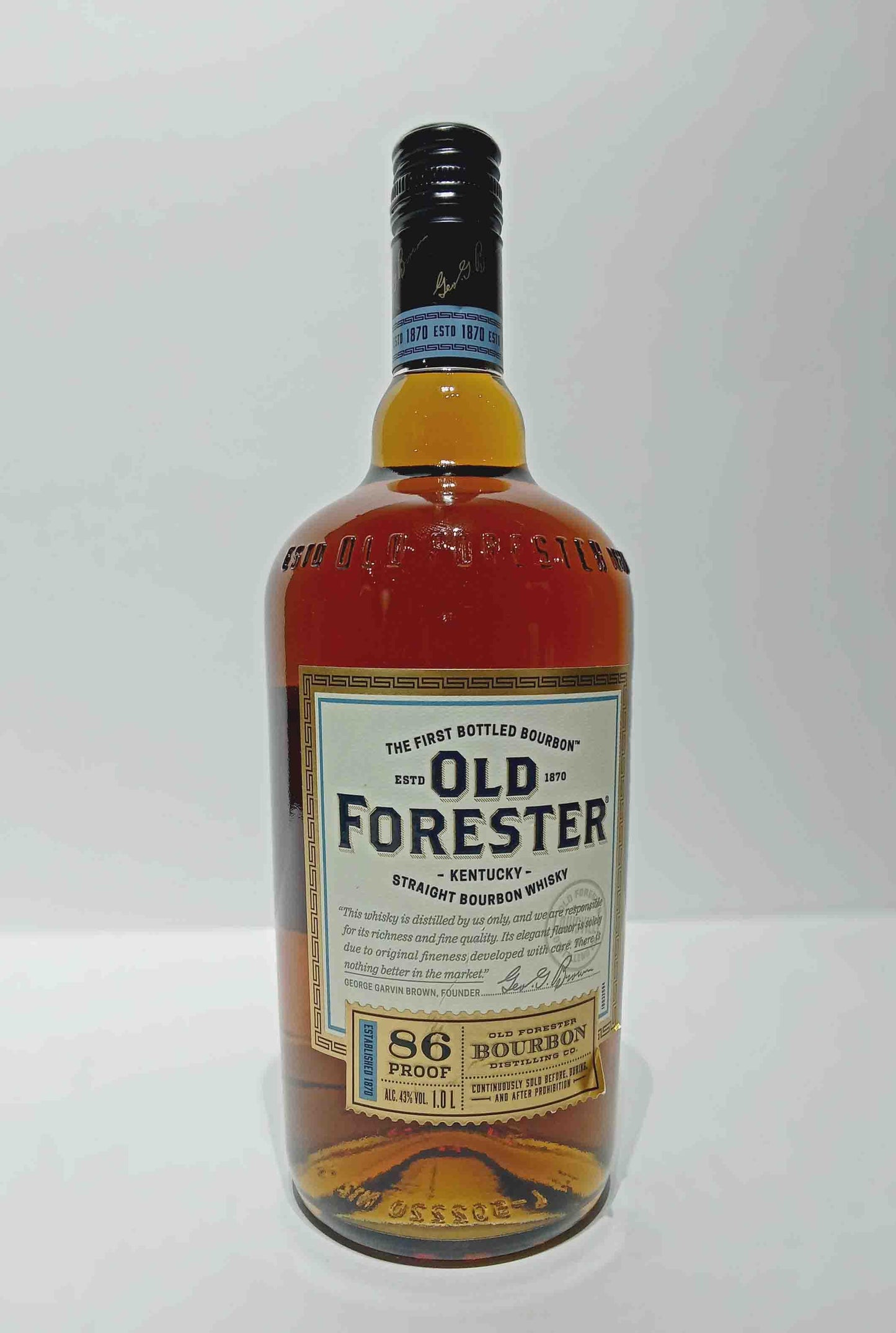 Old Forester Bourbon 86 Proof 1L