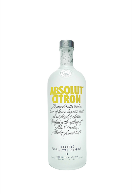 Absolut Vodka Citron 1Ltr