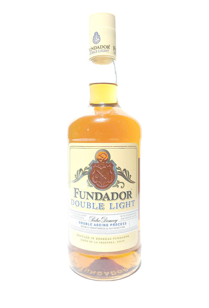 Fundador Double Light Brandy 1Ltr