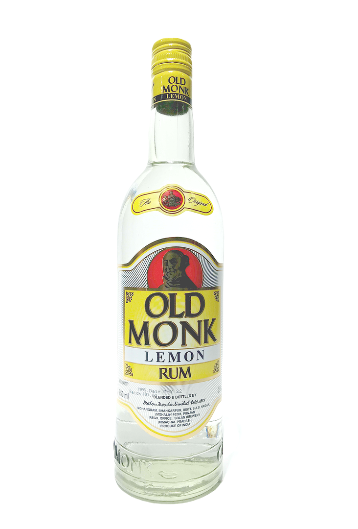 Old Monk Lemon Rum 75Cl