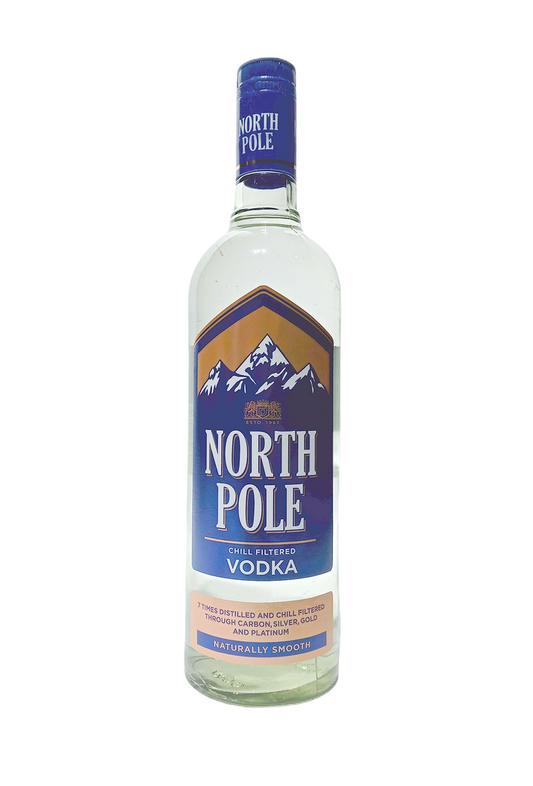 North Pole Chill Filter Vodka  1 Ltr